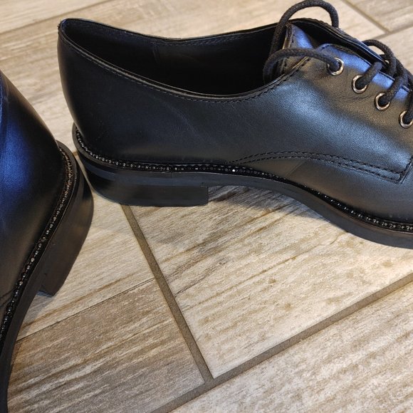 COACH women's oxford leather shoes size: 9 (B) - Picture 5 of 12